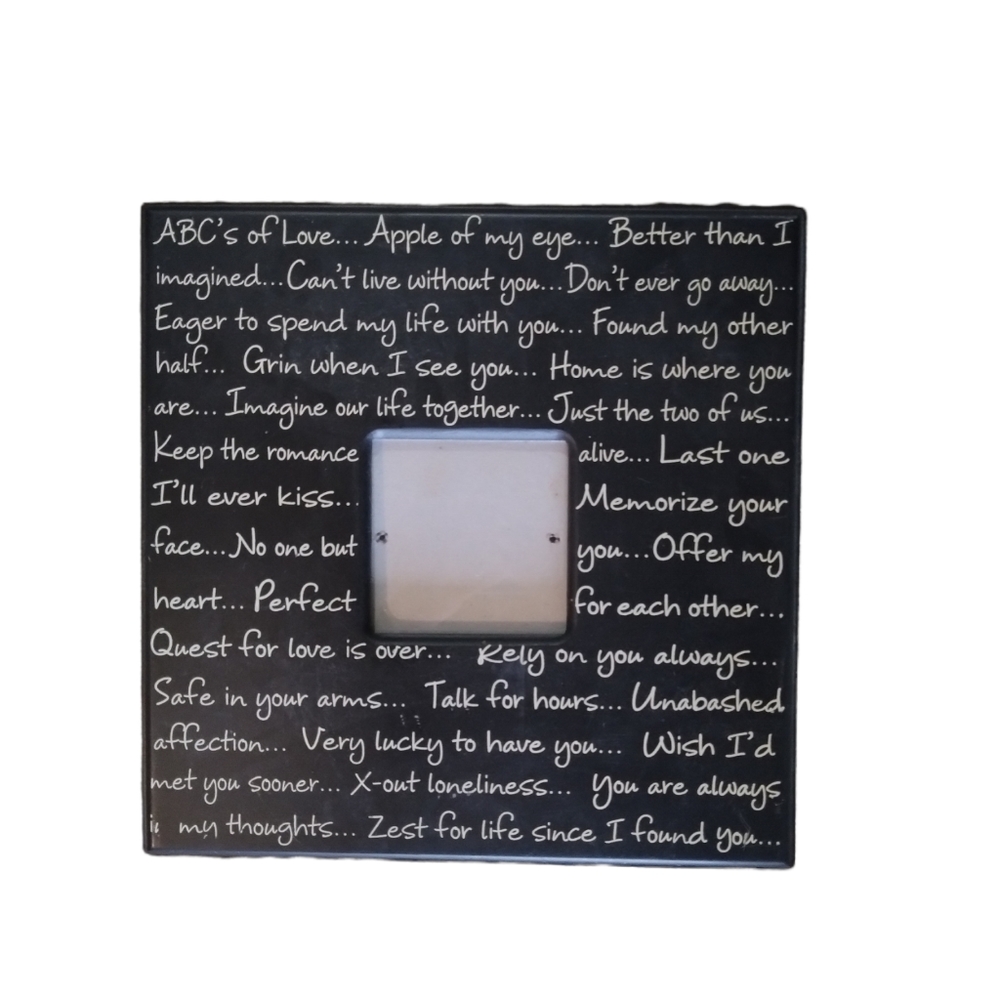 Hobby Lobby ABCs of Love Picture Frame